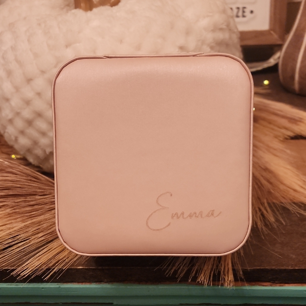 Pink Jewelry Box,  Brand New And Personalized